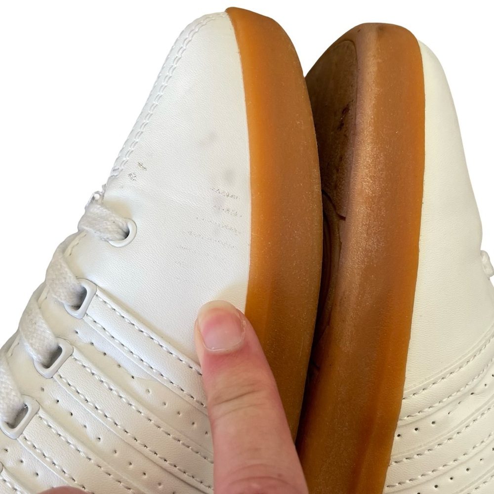 K-Swiss White Classic VN Gum Sole Size 5.5 - Picture 8 of 9